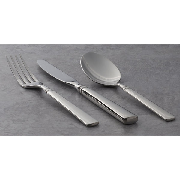 Oneida Easton 5 Piece 18/10 Stainless Steel Flatware Set, Service for 1